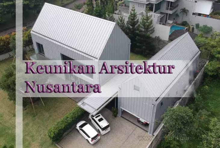 Arsitektur Nusantara rumah minimalis