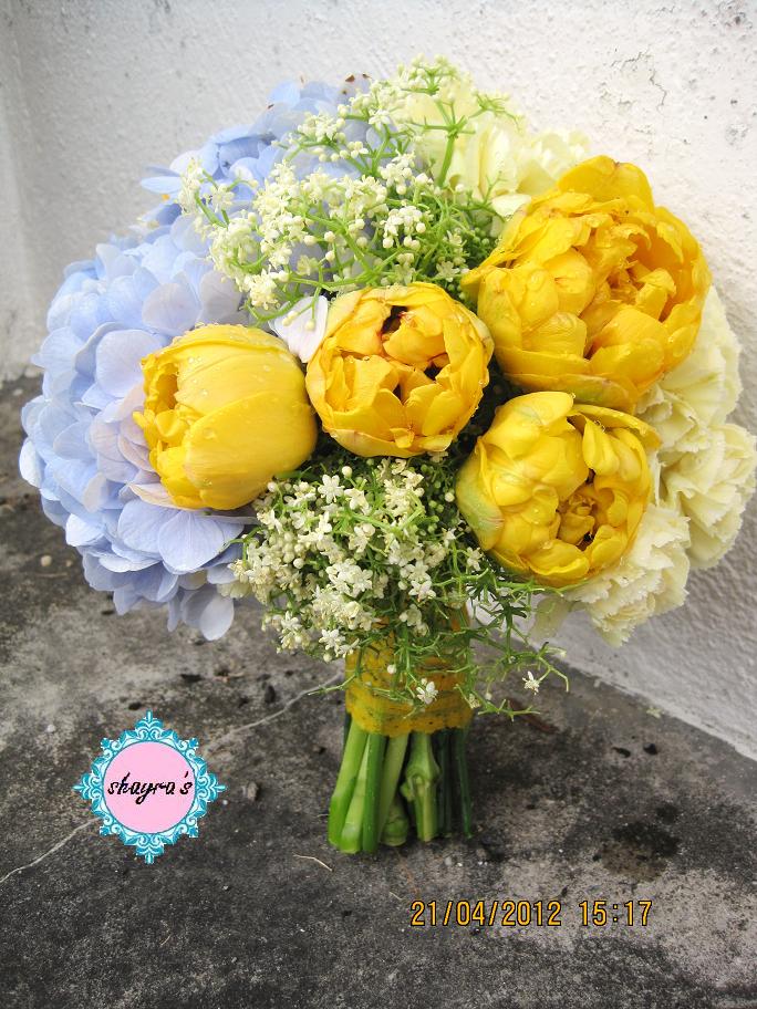 Mustard Yellow Tiffany Blue Wedding