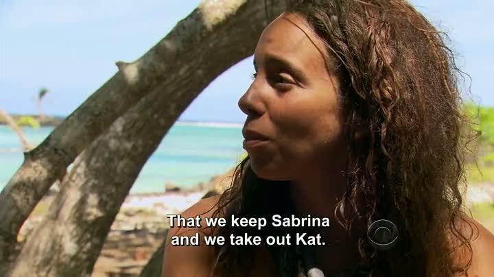 Jugs and Kat set the Sabrina plan in stone but just at Kat is walking away 