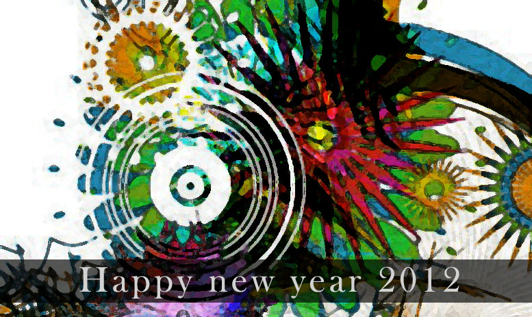 wallpaper new year 2012