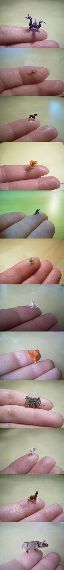 miniature origami