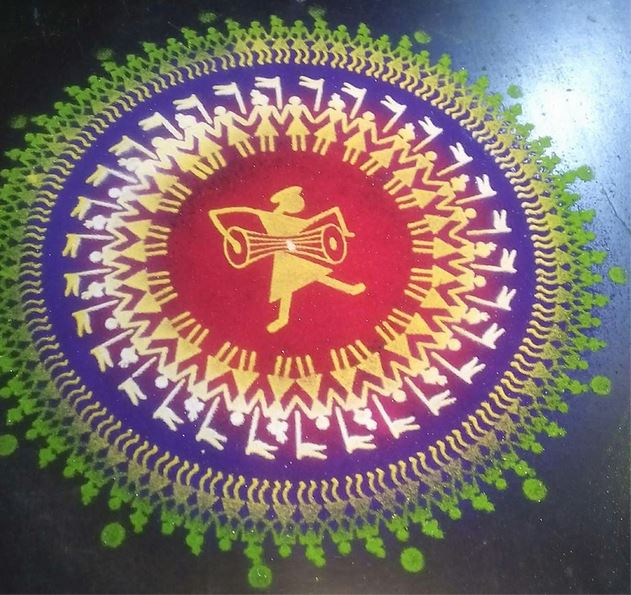 Latest Rangoli Patterns and Designs for Diwali 2017