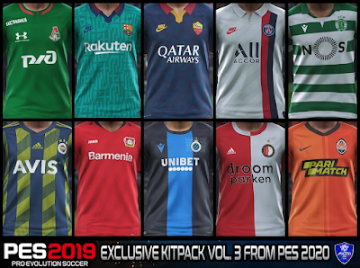 PES 2019 Exclusive Kitpack vol 3 from PES 2020 by Sofyan Andri