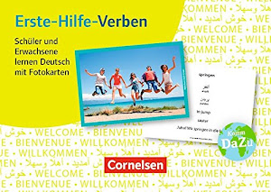 Deutsch lernen mit Fotokarten - Sekundarstufe I/II und Erwachsene: Erste-Hilfe-Verben - 100 Fotokarten