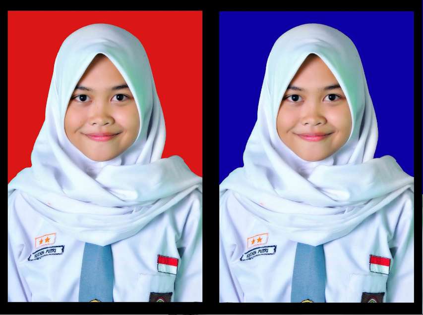 Cara Mengganti Background Merah/Biru Pas Foto di Photoshop