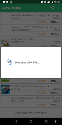 Cara memasang file XAPK di Android