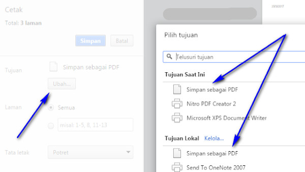 cara menyimpan laman info GTK sebagai file pdf