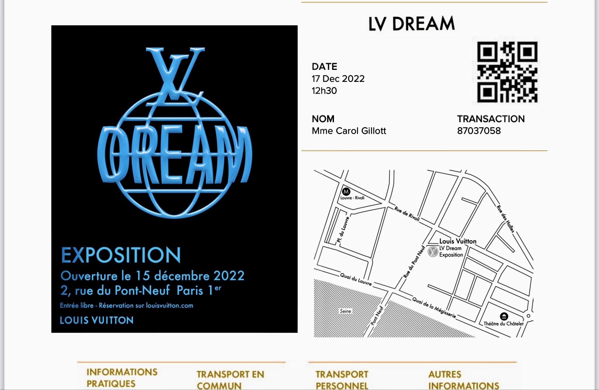 lv dream exhibition paris