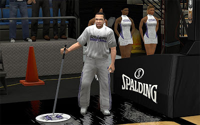 NBA 2K13 Sacramento Kings Janitor Mod