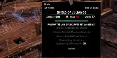 Elder Scrolls Online,Best PVE Magicka Crafted Set - Law Of Julianos,