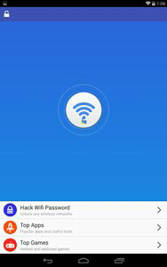 Wifi password hacker app