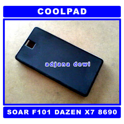 ( 1204 ) Jual Case Coolpad Soar F101 Dazen X7 8690 Hitam Doft Silikon Soft Jelly Cover Aksesories Handphone
