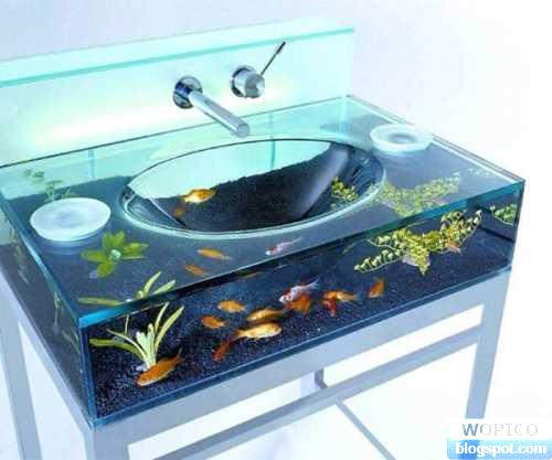 Unique Aquarium Sink