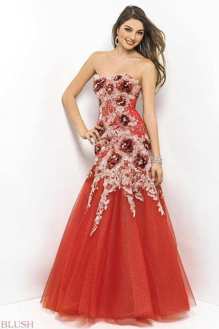 Blush Prom Dress 2013