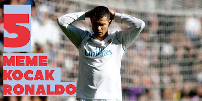 5 Meme Kocak Ronaldo di El Clasico Buatan Netizen - Adya Razan