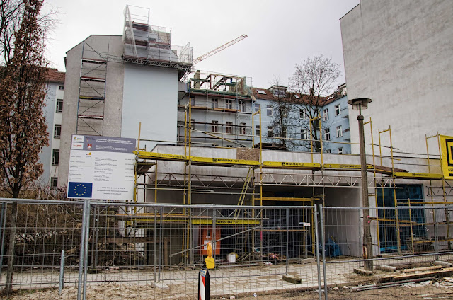 0442, Baustelle Neubau einer Jugendfreizeiteinrichtung (JFE), Pasteurstraße 22, 10407 Berlin, 02.02.2015