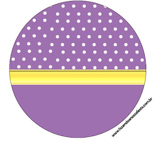 Purple and Gold Toppers or Free Printable Candy Bar Labels.