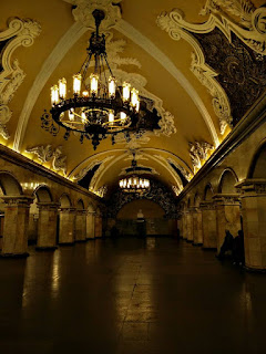 Russie Moscou Moscow Metro