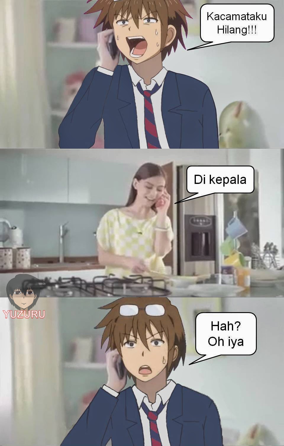 Gambar Meme Lucu Anime Jepang Medsos Kini