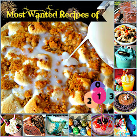 13 Most Wanted Recipes of 2013, Enjoy in just one post a variety or recipes, from #appetizers #maindishes #sides and #desserts of 2013 featured on the blog #bestrecipes 