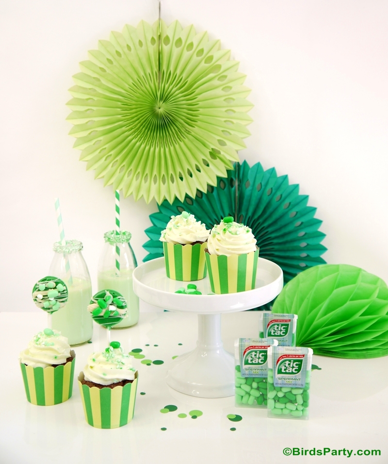  Mint  Green  Party  Ideas  Flavored Recipes with Tic Tac 