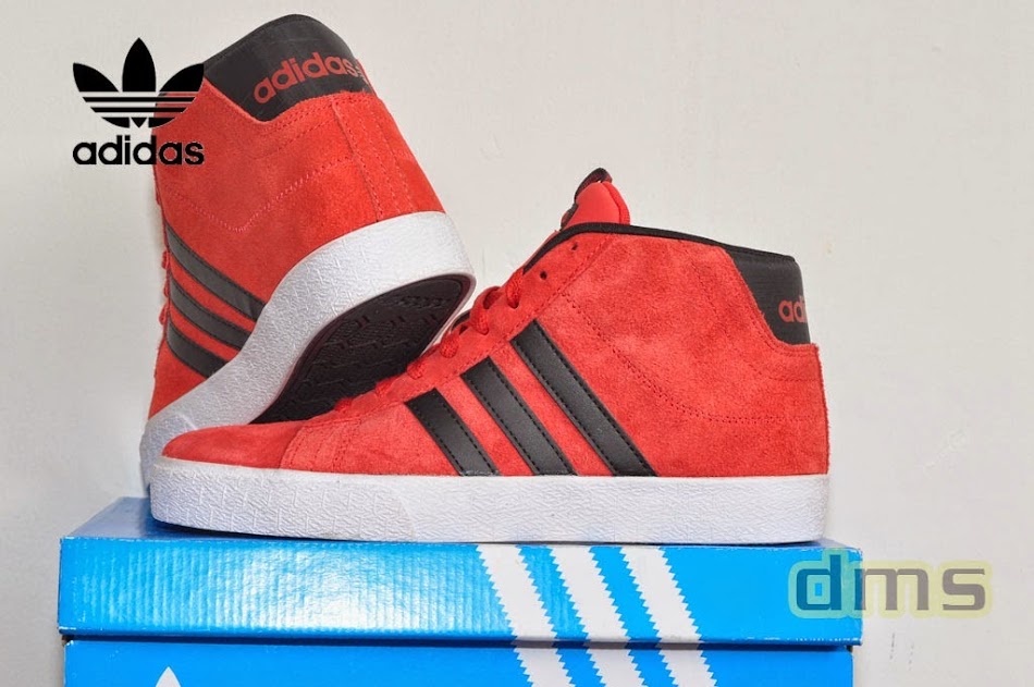 Adidas Neo Campus High Red - Black