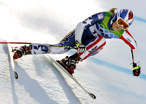 lindsey vonn skiing. Lindsay vonn Thumb Fracture