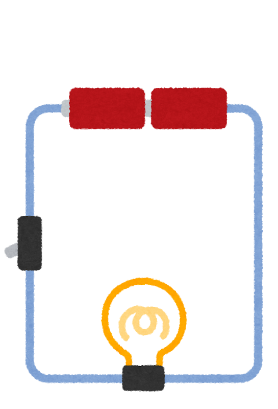 直列回路と並列回路のイラスト かわいいフリー素材集 いらすとや