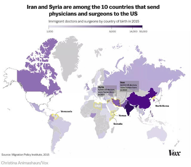 Everything done by the gasligher has a negative impact, but not on the gaslighter, but all others.   Travel ban check: immigrants from Syria and other listed countries have included the US "brain drain" of foreign countries: doctors come to the US. Information: 