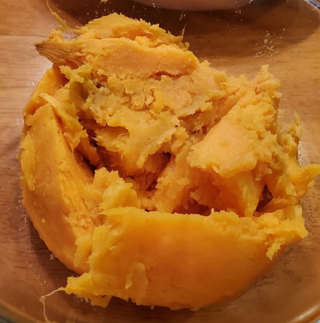 sweet potato pureed