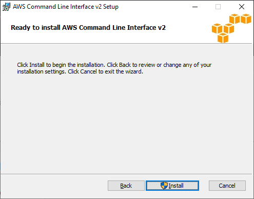 Install AWS CLI on Windows - 2