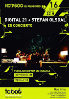 concierto de Stefan Olsdal y Digital 21 en Sala Taboó
