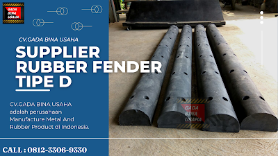 Supplier Rubber Fender Tipe D