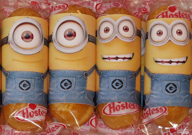 Minion Valentine Twinkie Wrapper