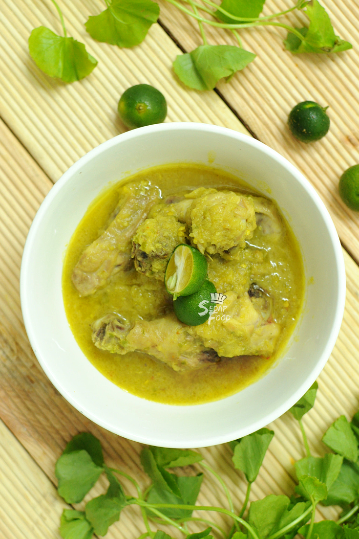 Ayam Masak Tempoyak Rasa Gulai Masam Sedap