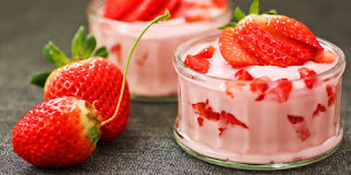 Resep Puding Strawberry Segar