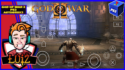 رائع! لعبة اله الحرب الجزء الثاني النسخه الكاملة على محاكي Aethersx2 للأندرويد | GOD OF WAR 2 PS2