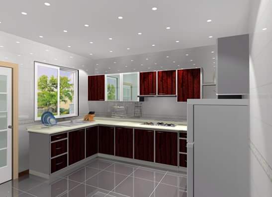 34 contoh desain kitchen  set  minimalis modern paling keren 