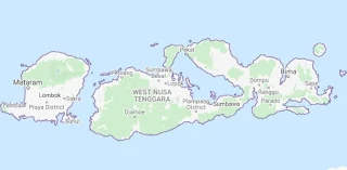 Peta provinsi Nusa Tenggara Barat