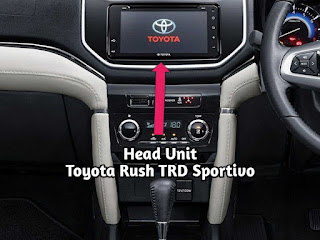 Head Unit Toyota Rush TRD Sportivo
