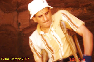 Ali Taha Alnobani in Petra-Jordan