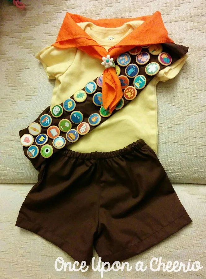 Disney Pixar UP Inspired Wilderness Explorer Costume Tutorial DIY