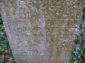 1791 memorial to Timothy Sullivan erected by his son John at the Castletown Conyers graveyard near Ballyagran in County Limerick Ireland