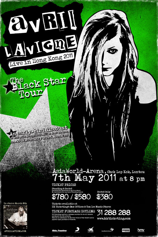 Avril Lavigne has been on her Black Star Tour since the end of April and 