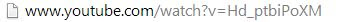 youtube url general