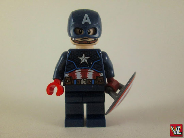 Set LEGO Marvel Super Heroes Magazine Gift 242212 Captain America (Capitão América)