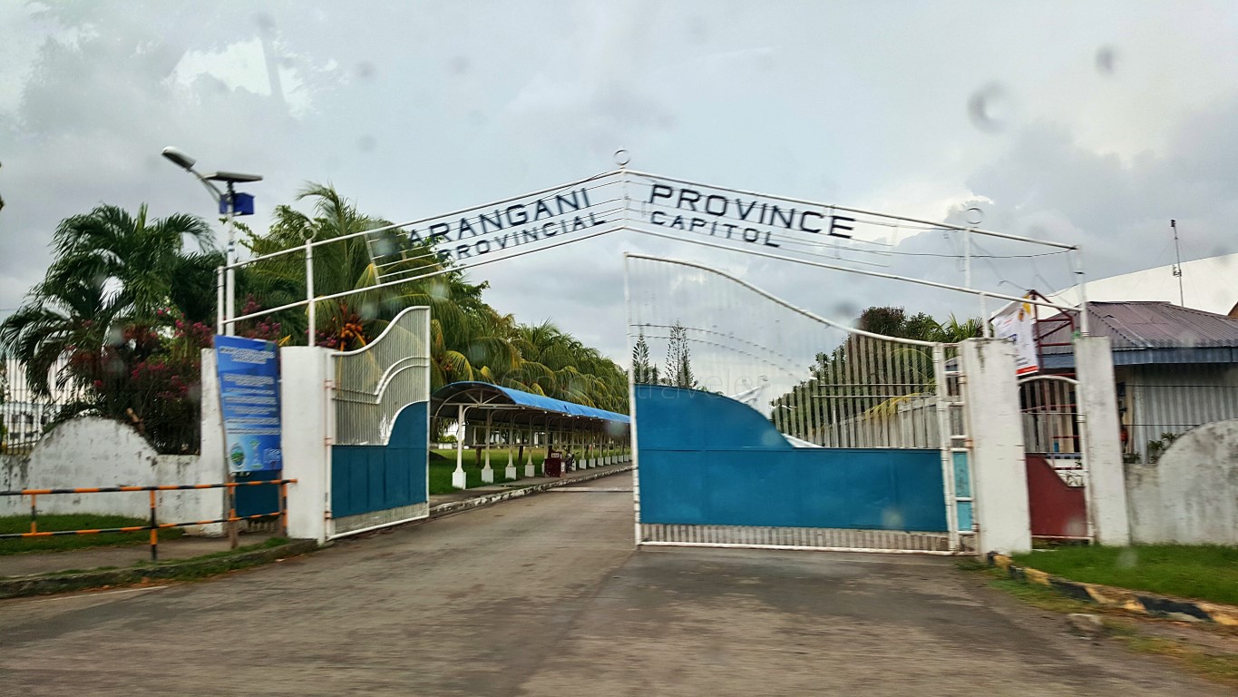 gate 2 of Sarangani Capitol Compound in Alabel