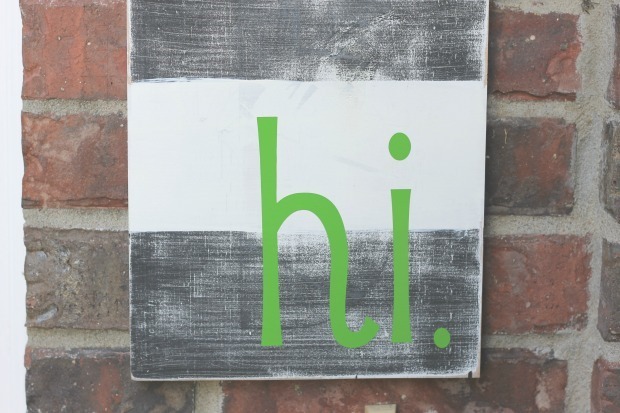 hi sign