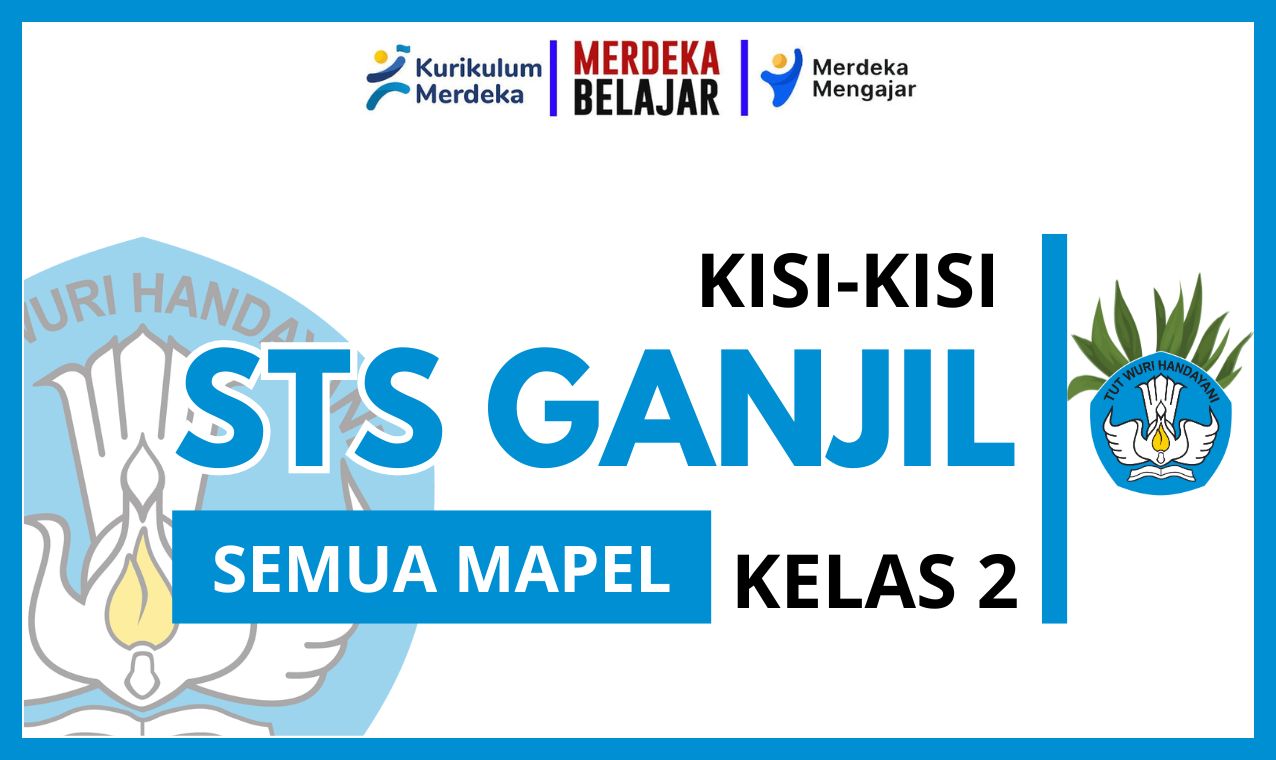 Kumpulan Kisi-Kisi STS Kelas 2 Semester 1 Kurikulum Merdeka Semua Mapel