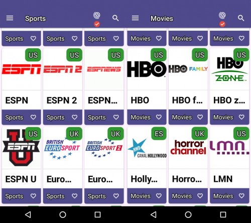 تطبيق TvMob لمشاهدة أفضل القنوات العالمية وباقة بينسبورت بالمجان للأندرويد